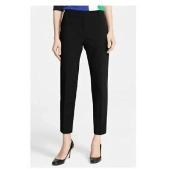Kate Spade Saturday High Rise Flat Front Ankle Zip Skinny Pants 2 - Picture 1 of 5